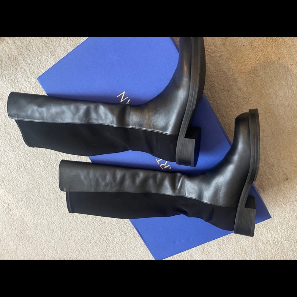 Stuart Weitzman Black under Knee Boots